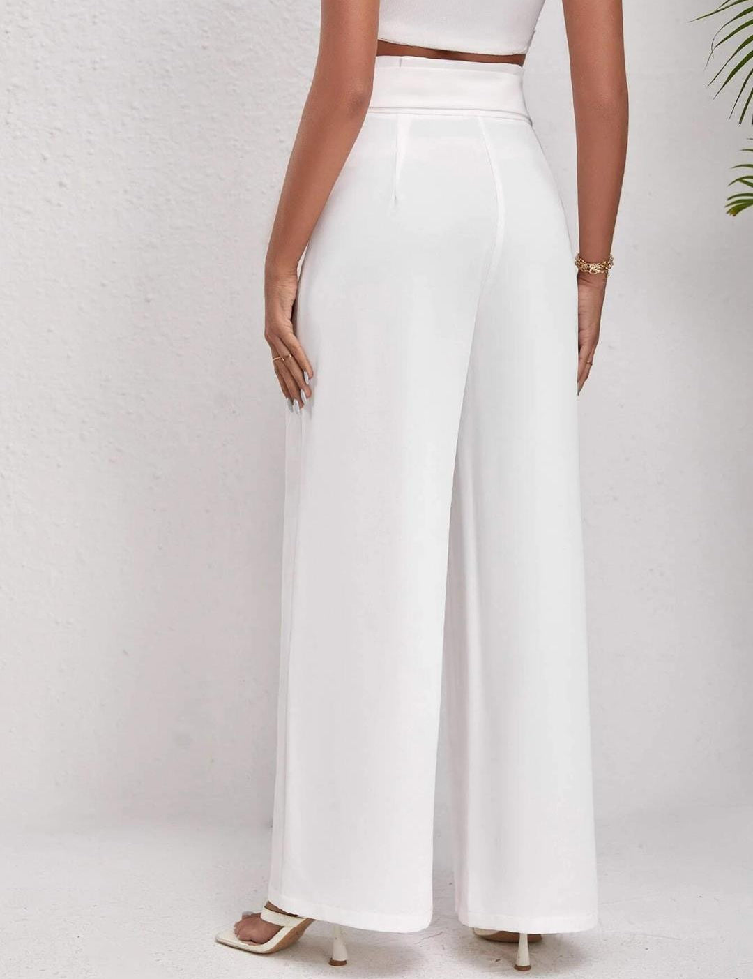 KOTTY Regular Fit Women White Trousers 