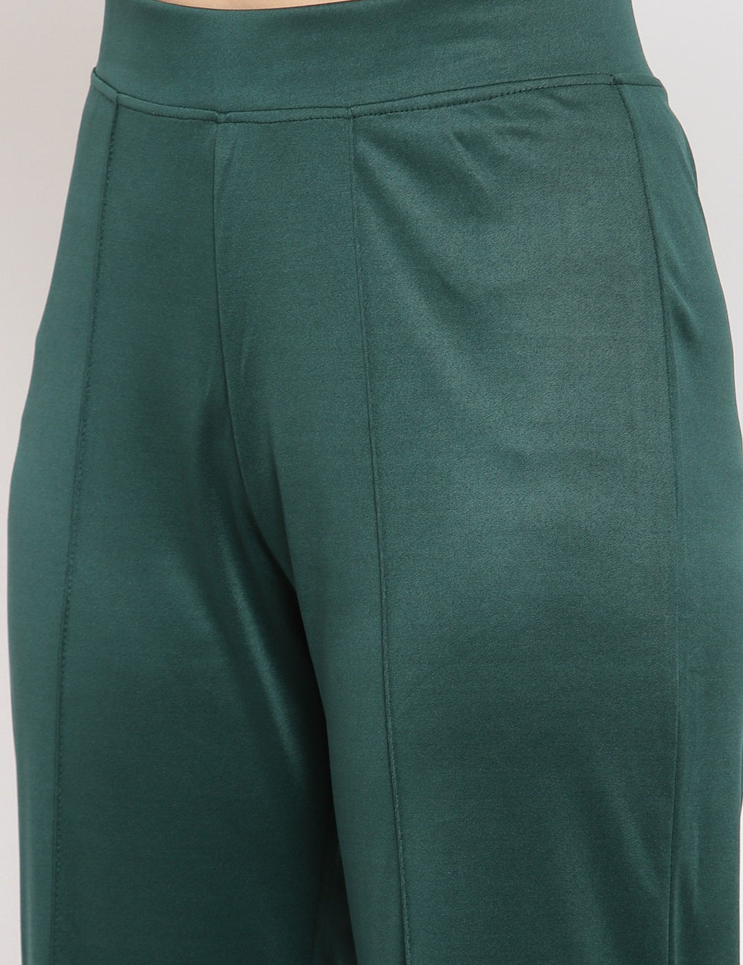 KOTTY Womens Solid Attractive High Rise Pant