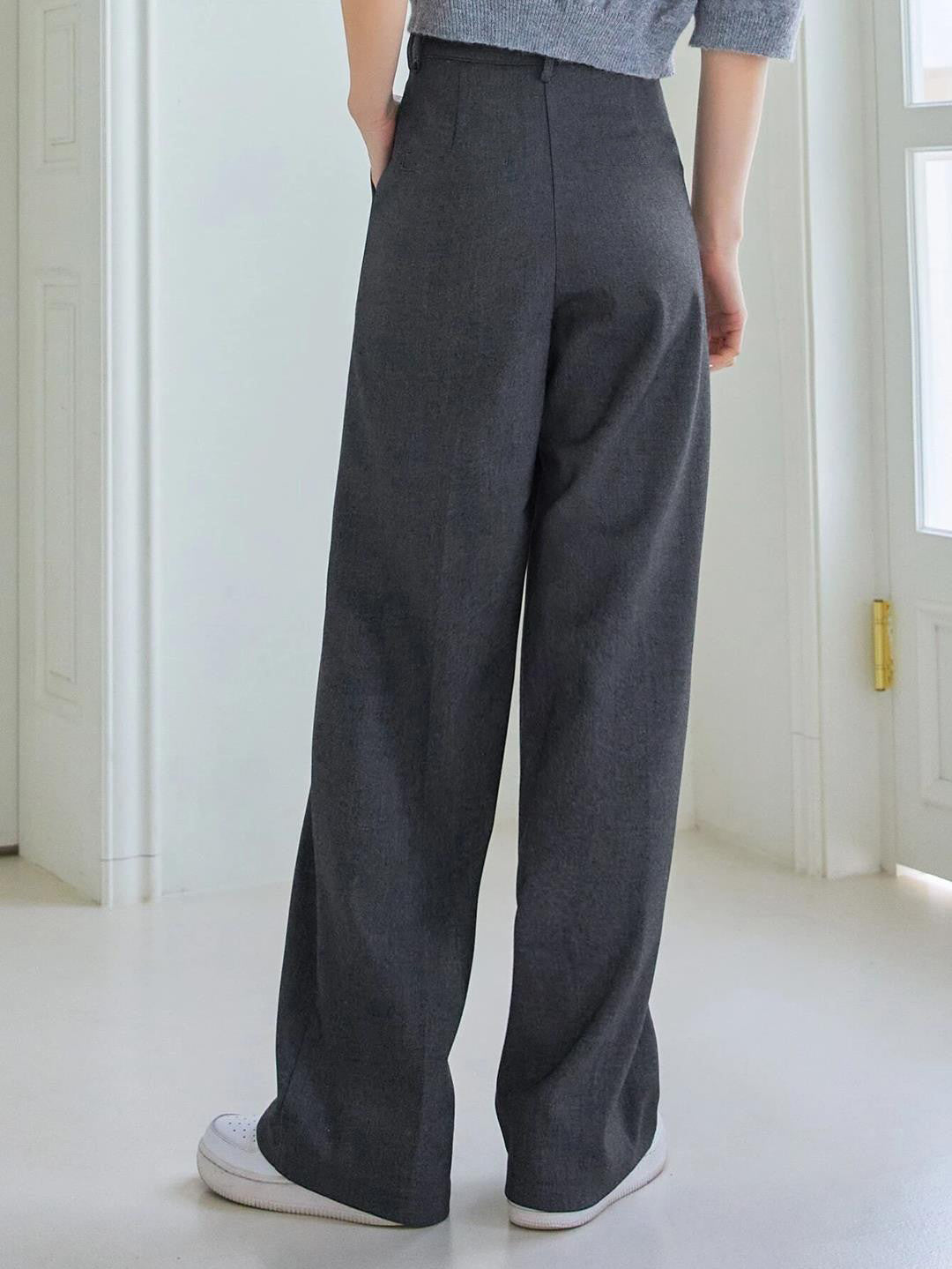 KOTTY Womens Solid Attractive High Rise Pant