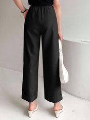 KOTTY Womens Solid Attractive High Rise Pant