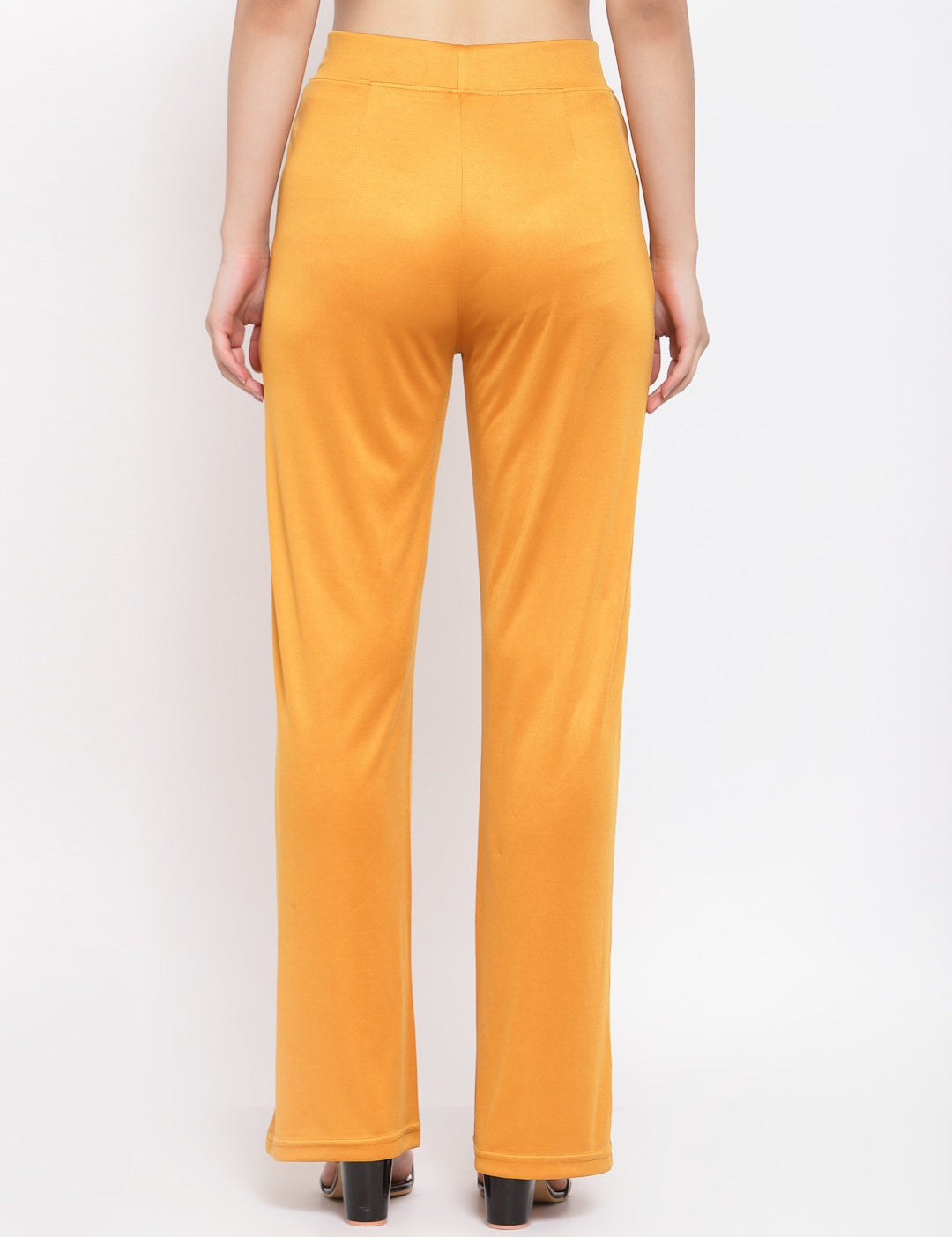KOTTY Womens Solid Attractive High Rise Pant