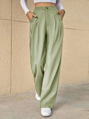 KOTTY Straight Fit Women Light Green Trousers 
