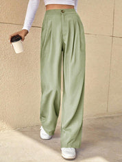 KOTTY Straight Fit Women Light Green Trousers 