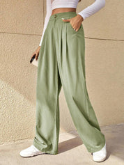 KOTTY Straight Fit Women Light Green Trousers 