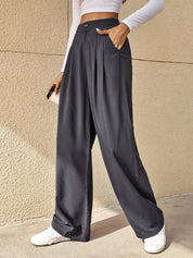 KOTTY Womens Solid Attractive High Rise Pant