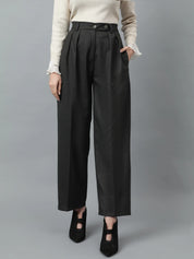 KOTTY Regular Fit Women Grey Trousers 