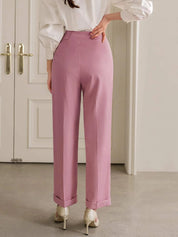 KOTTY Regular Fit Women Pink Trousers 