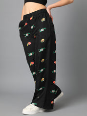 KOTTY Womens Solid Attractive High Rise Pant