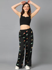 KOTTY Womens Solid Attractive High Rise Pant
