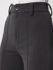 KOTTY Regular Fit Women Grey Trousers 