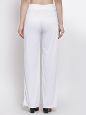 KOTTY Womens Solid Attractive High Rise Pant