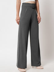 KOTTY Regular Fit Women Grey Trousers 