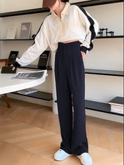 KOTTY Womens Solid Attractive High Rise Pant