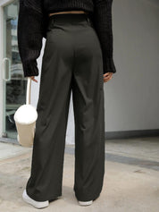 KOTTY Womens Solid Attractive High Rise Pant