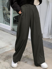 KOTTY Womens Solid Attractive High Rise Pant
