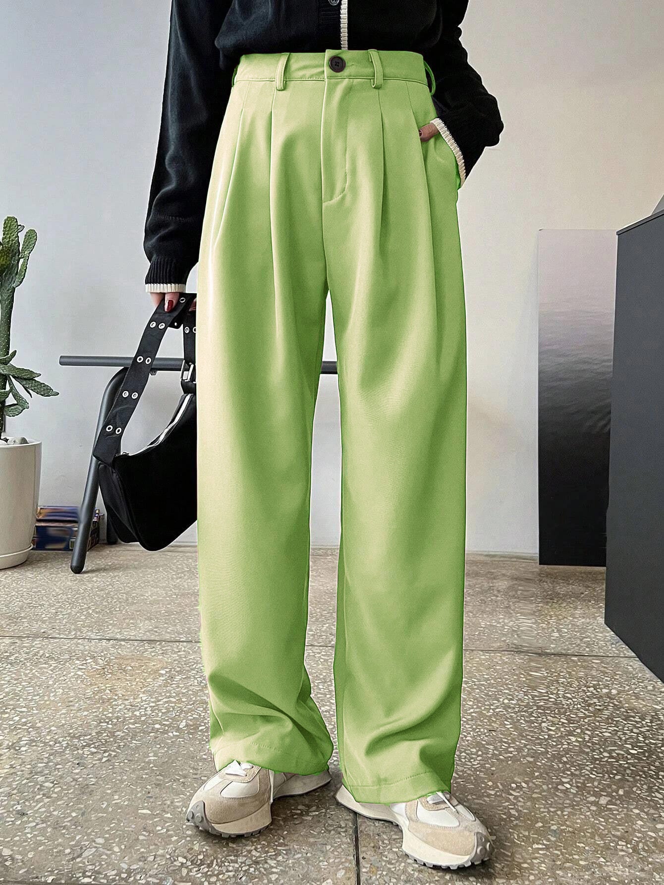 KOTTY Regular Fit Women Green Trousers 
