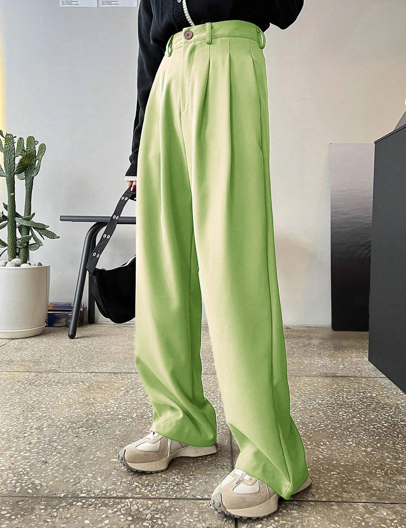KOTTY Regular Fit Women Green Trousers 