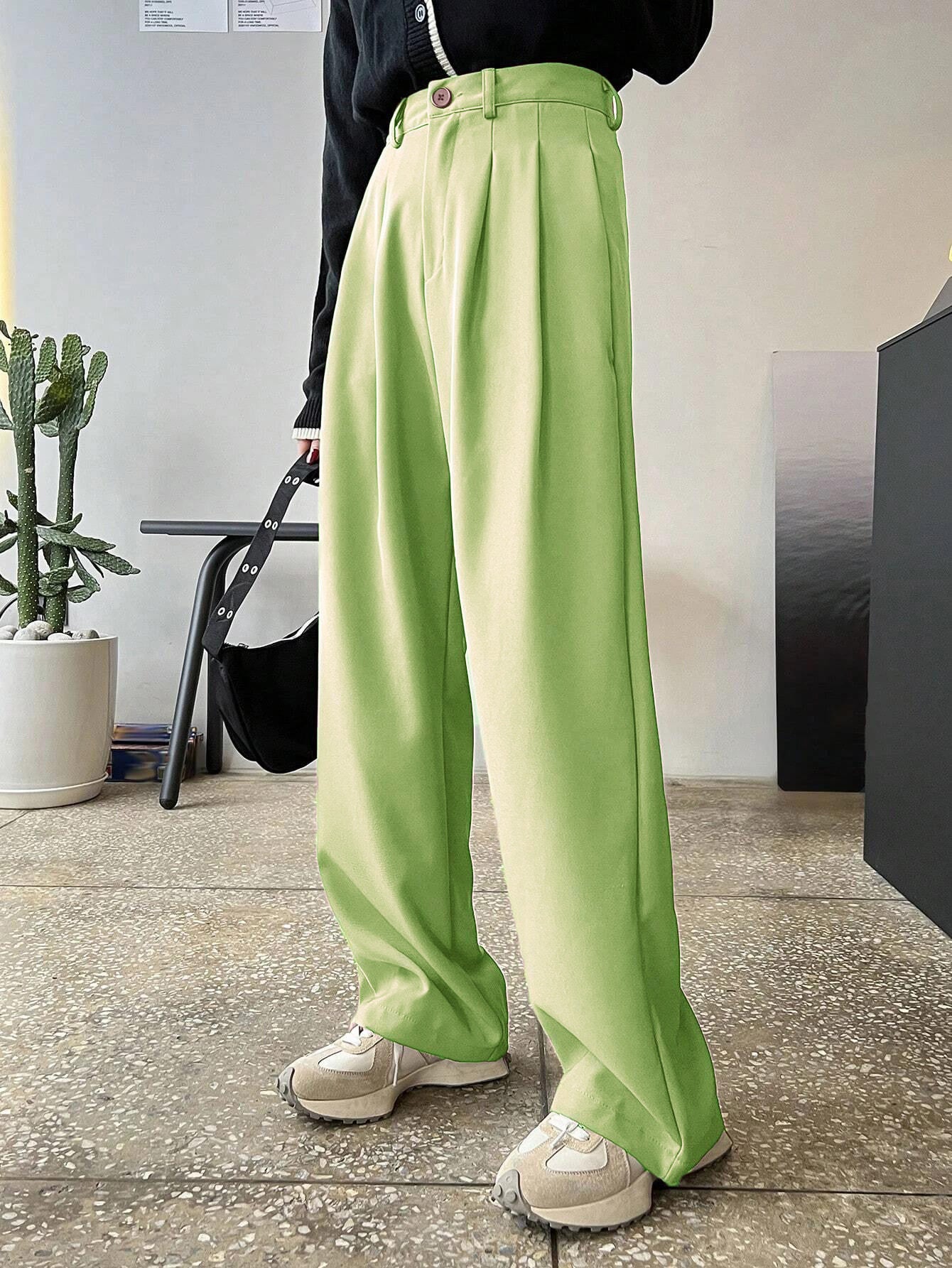 KOTTY Regular Fit Women Green Trousers 
