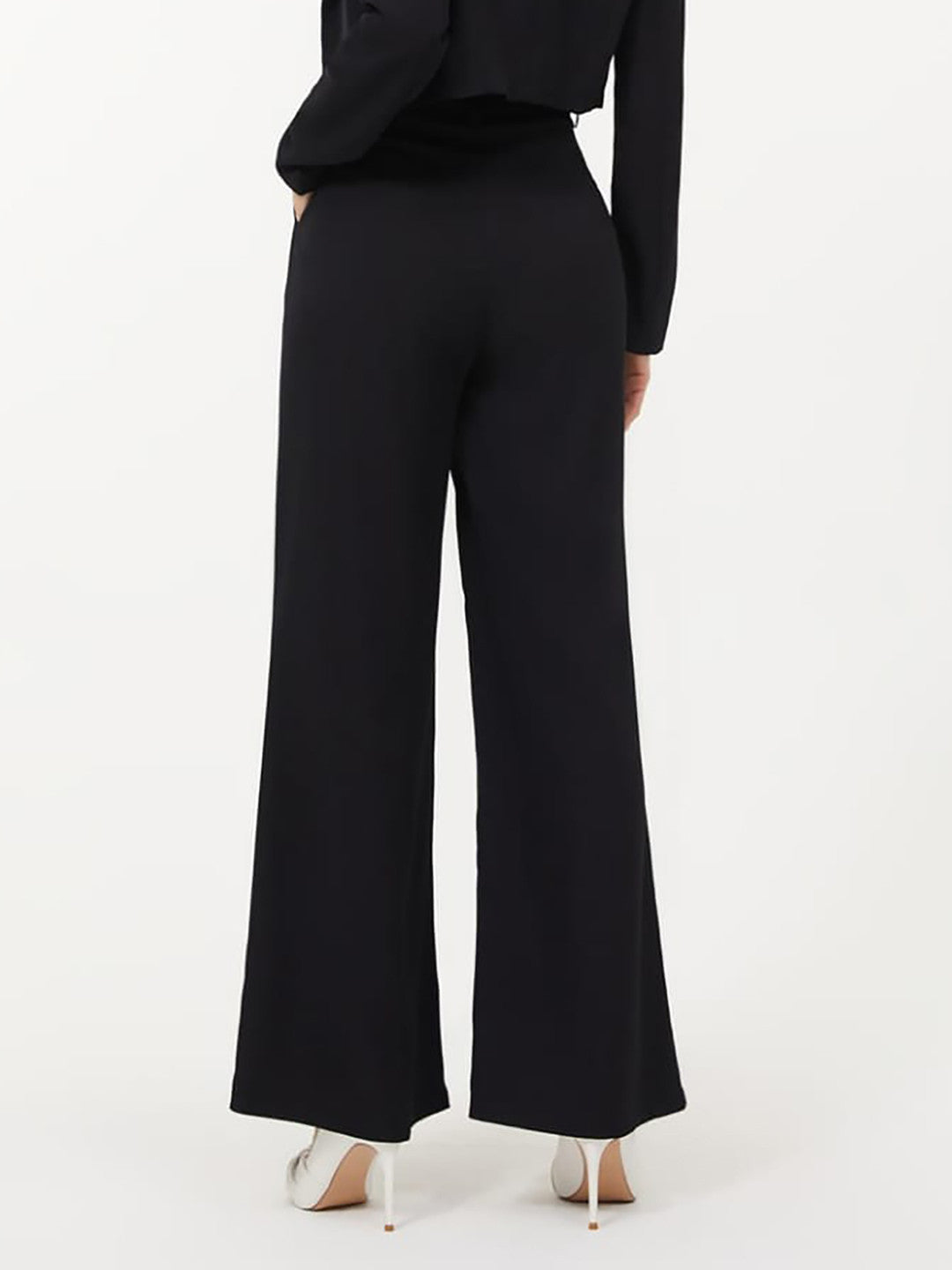 KOTTY Womens Solid Attractive High Rise Pant