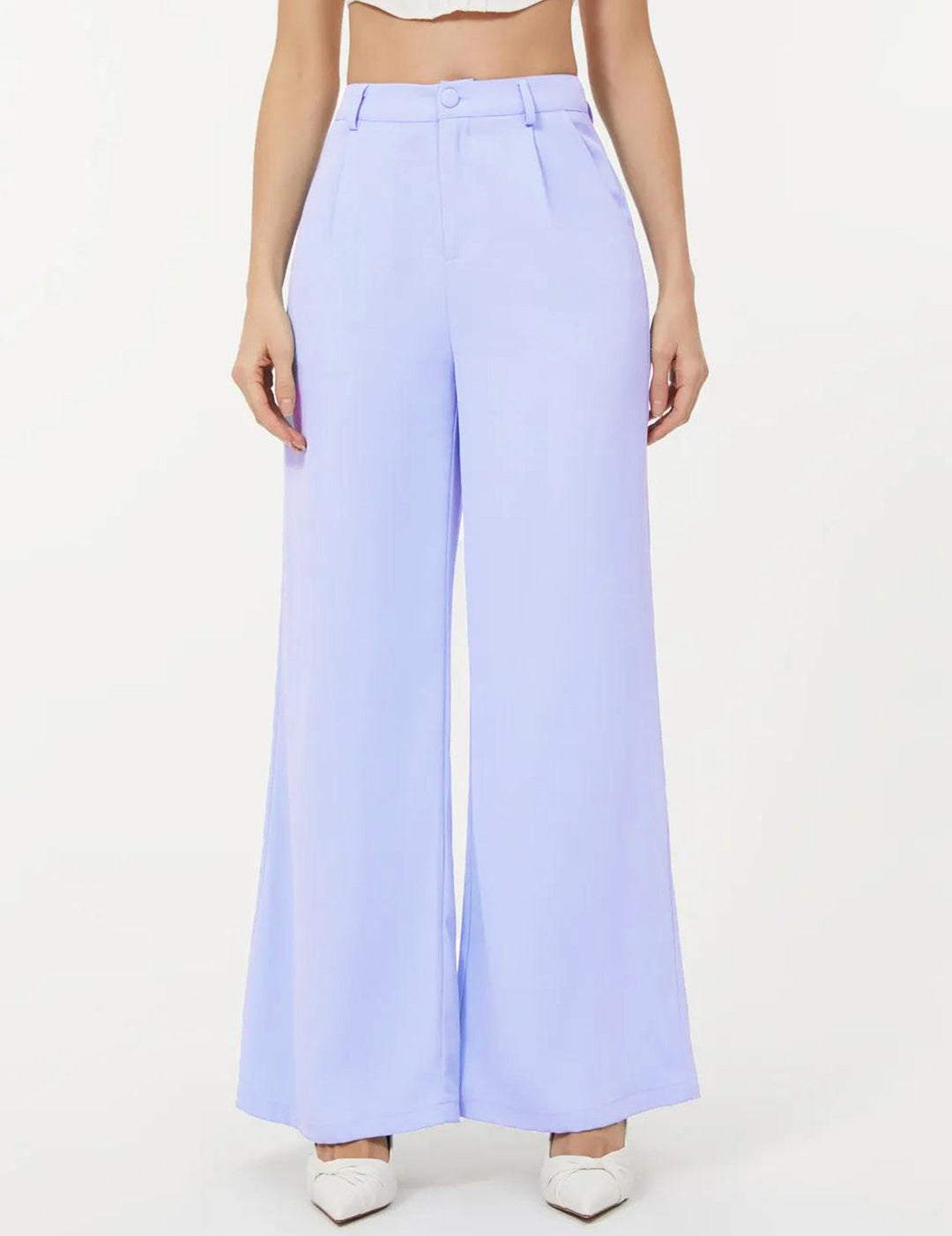 KOTTY Regular Fit Women Purple Trousers 