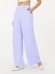 KOTTY Regular Fit Women Purple Trousers 