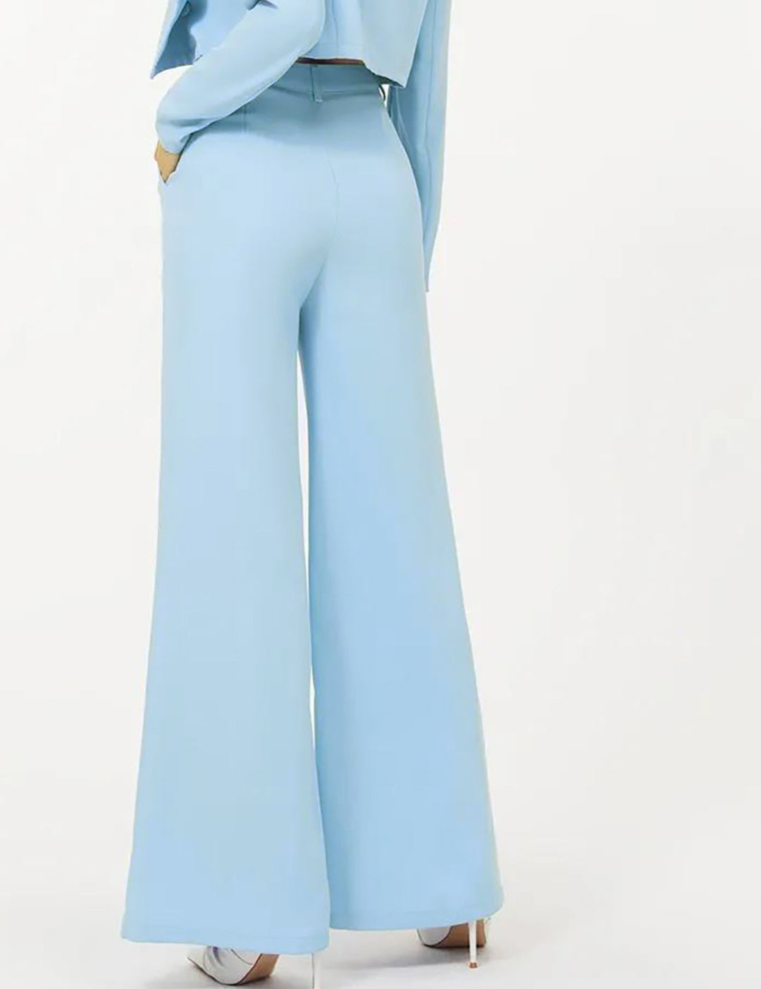 KOTTY Regular Fit Women Light Blue Trousers 