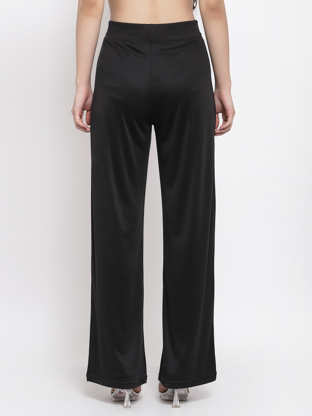 KOTTY Womens Solid Attractive High Rise Pant