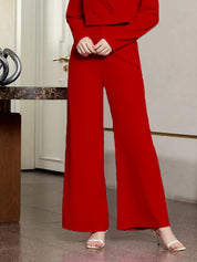 KOTTY Regular Fit Women Red Trousers 