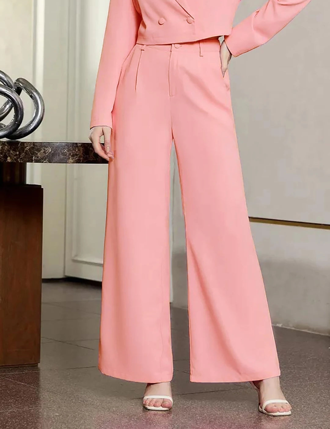 KOTTY Regular Fit Women Pink Trousers 