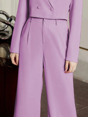 KOTTY Regular Fit Women Purple Trousers 