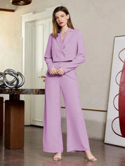 KOTTY Regular Fit Women Purple Trousers 