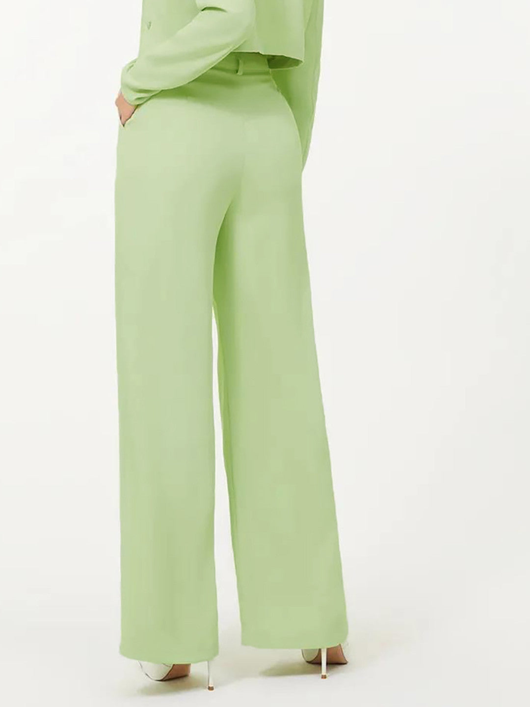 KOTTY Regular Fit Women Green Trousers 