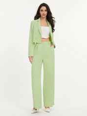KOTTY Regular Fit Women Green Trousers 
