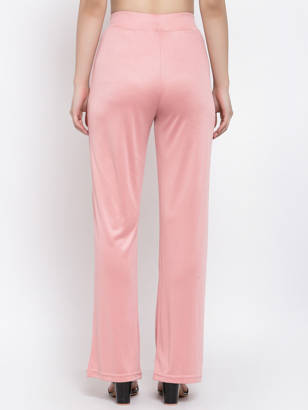 KOTTY Womens Solid Attractive High Rise Pant