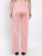 KOTTY Womens Solid Attractive High Rise Pant