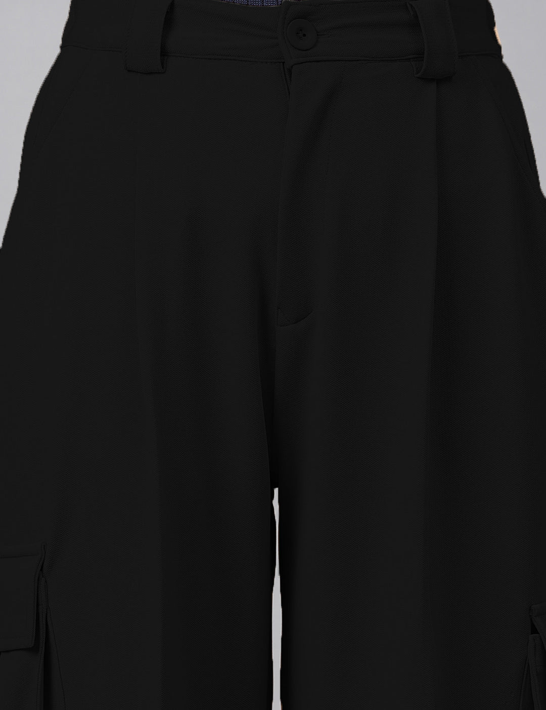 KOTTY Regular Fit Women Black Trousers 
