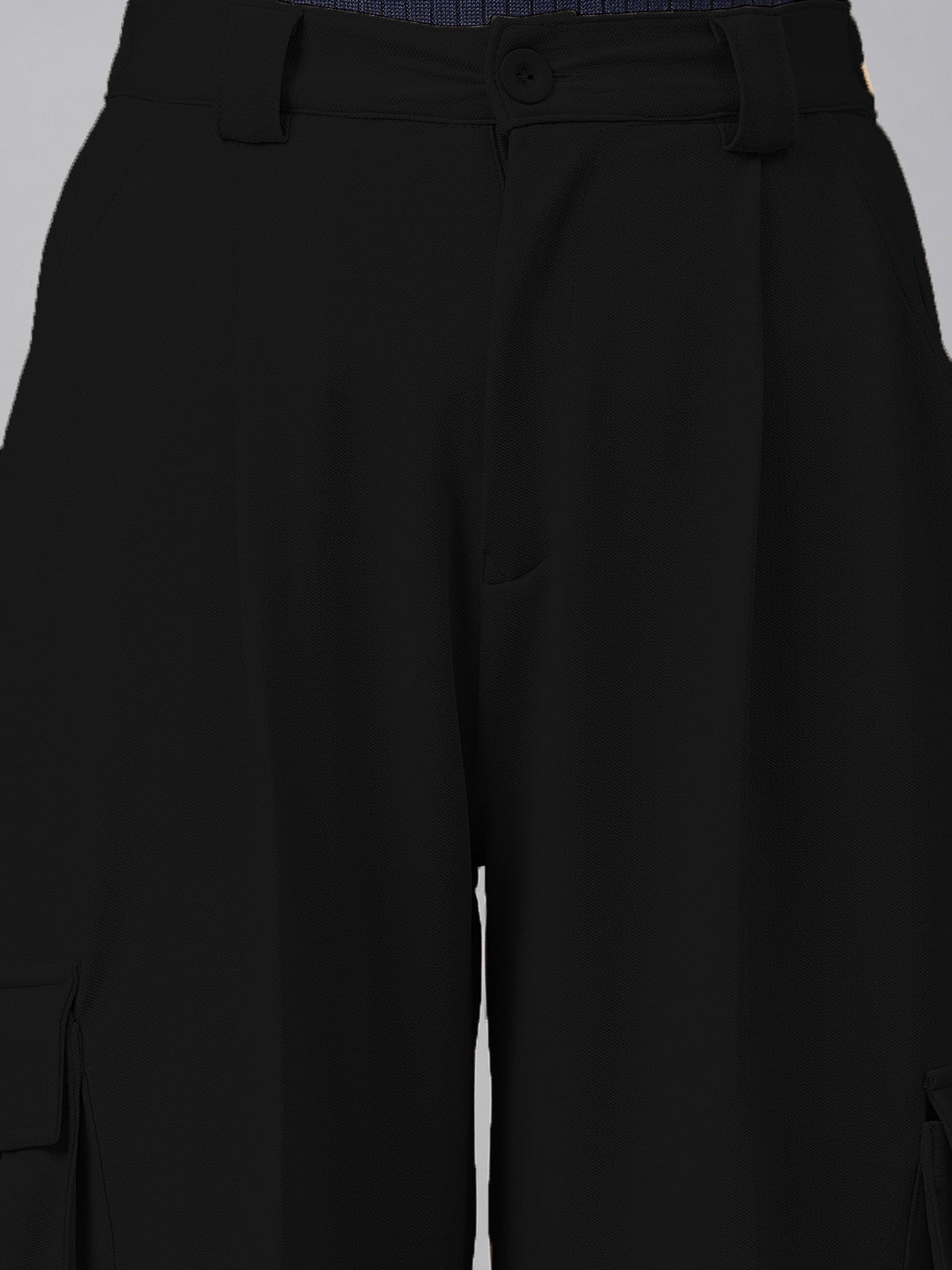 KOTTY Regular Fit Women Black Trousers 