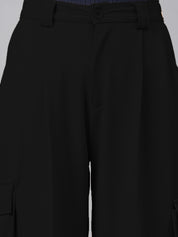 KOTTY Regular Fit Women Black Trousers 