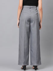 KOTTY Regular Fit Women Grey Trousers 