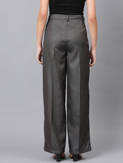 KOTTY Regular Fit Women Grey Trousers 