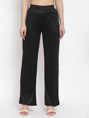 KOTTY Womens Solid Attractive High Rise Pant