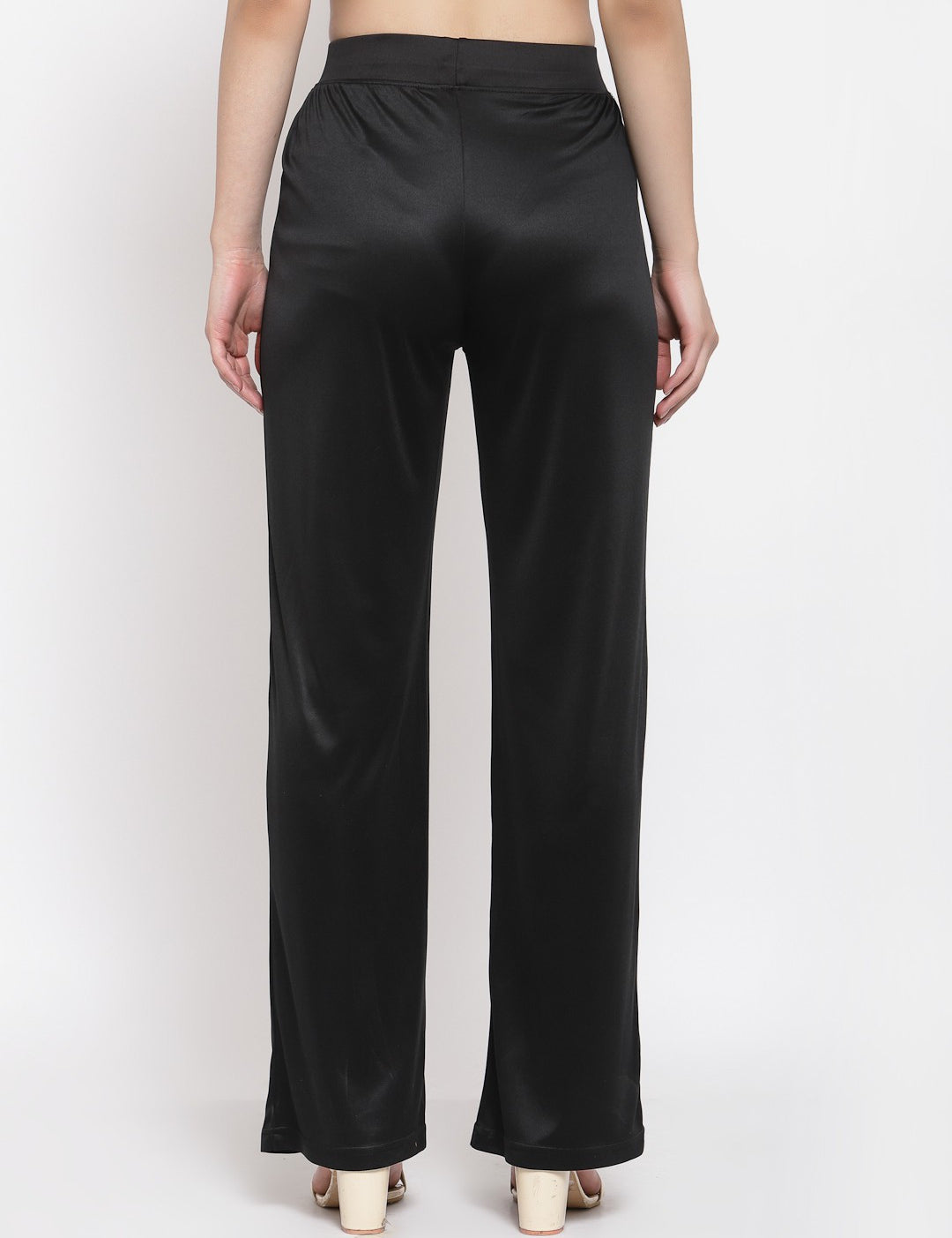 KOTTY Womens Solid Attractive High Rise Pant