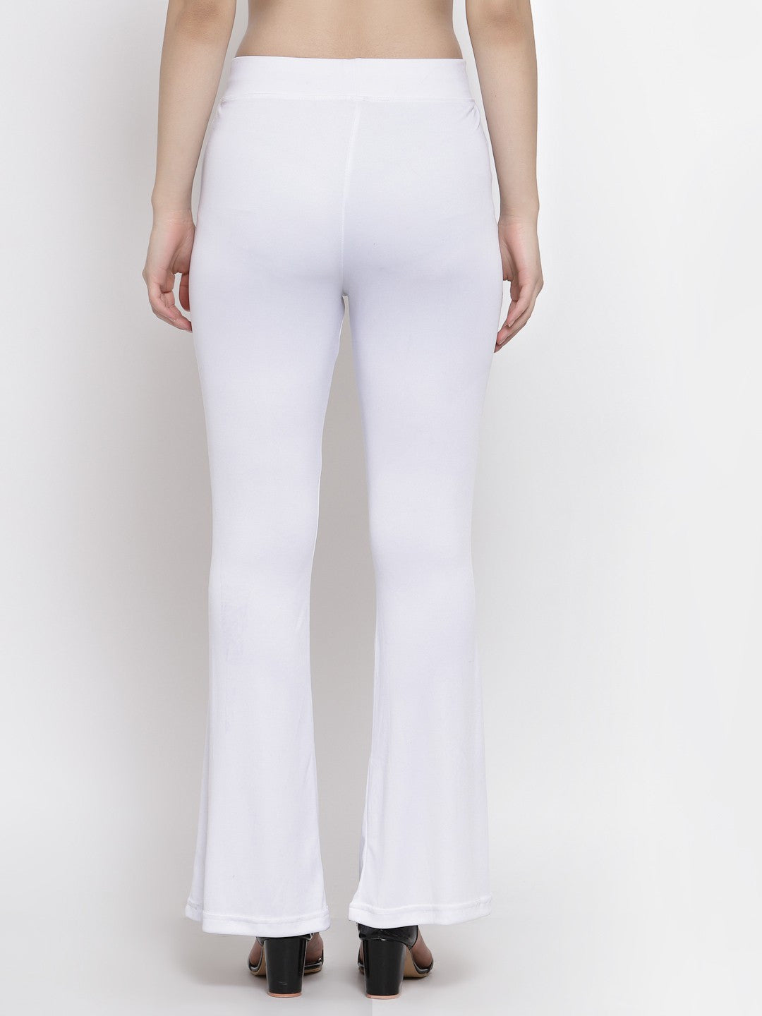 KOTTY Womens Solid Attractive High Rise Pant