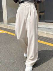KOTTY Womens Solid Attractive High Rise Pant