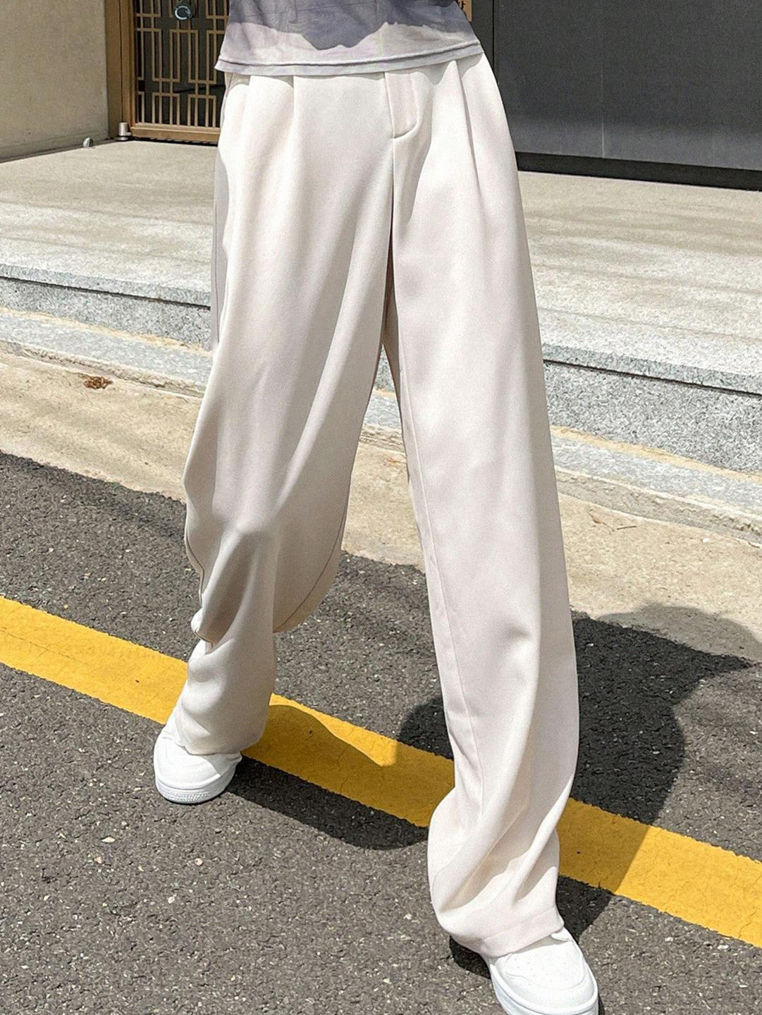 KOTTY Womens Solid Attractive High Rise Pant