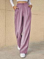 KOTTY Straight Fit Women Pink Trousers 