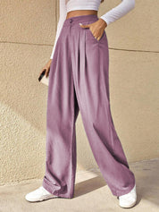 KOTTY Straight Fit Women Pink Trousers 