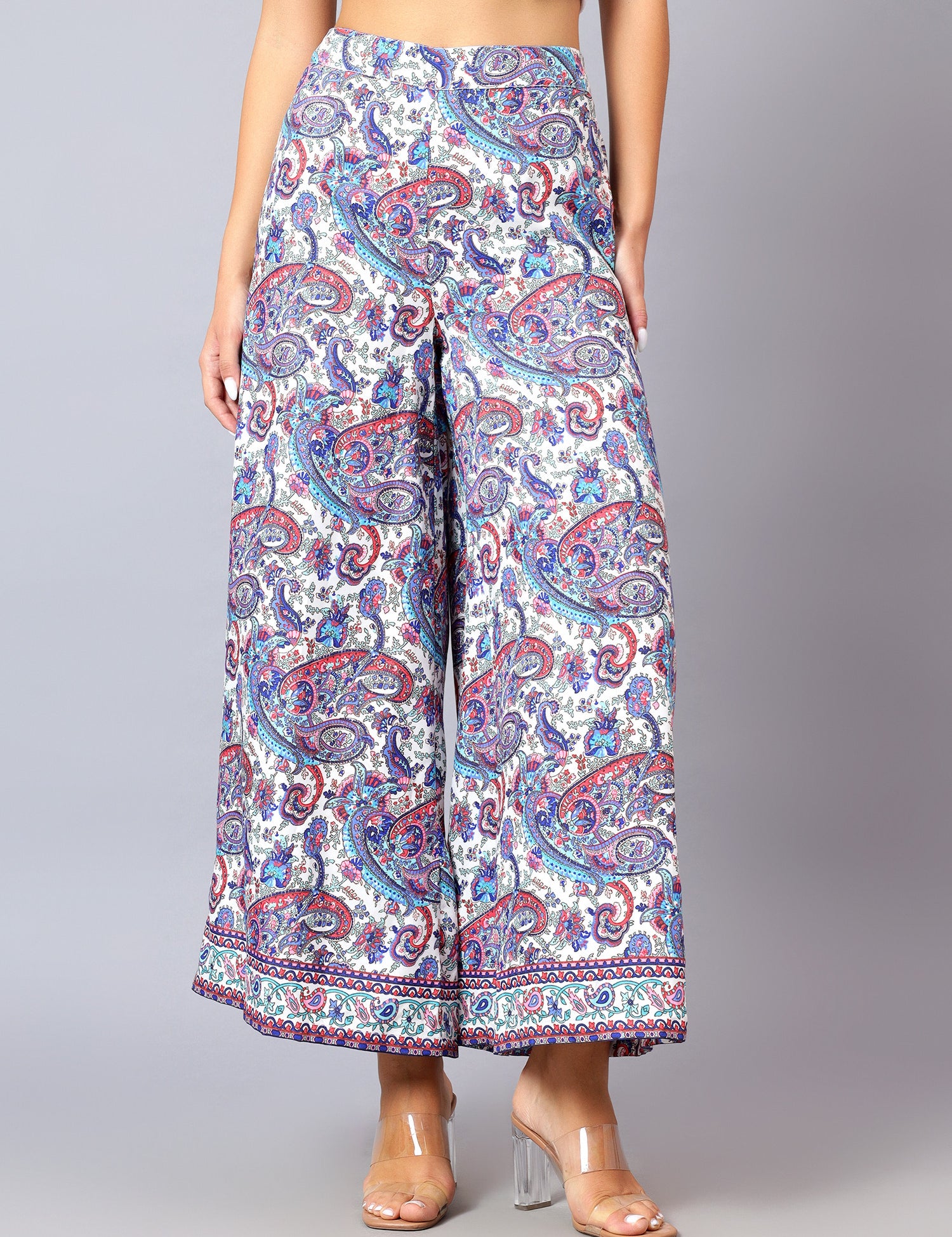 KOTTY Regular Fit Women Multicolor Trousers 
