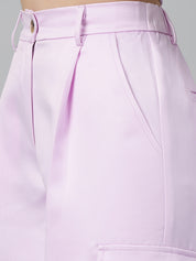 KOTTY Womens Solid Attractive High Rise Pant