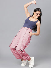 KOTTY Regular Fit Women Pink Trousers 